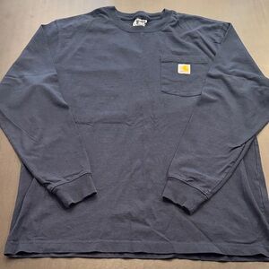 Carhartt Dark Blue Pocket Tee